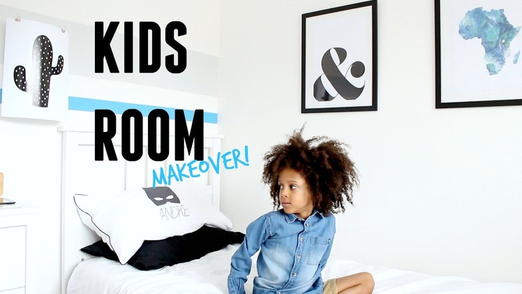 KIDS ROOM TOUR AND BEDROOM MAKEOVER