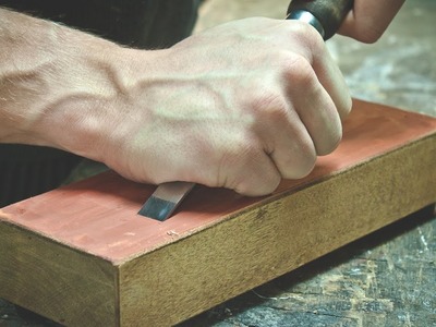 Making a Leather Bench Strop
