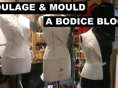 Moulage draped bodice block by Shingo Sato
