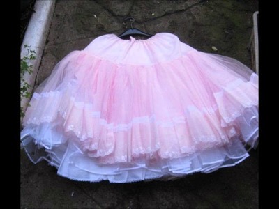 My pink dress and petticoat