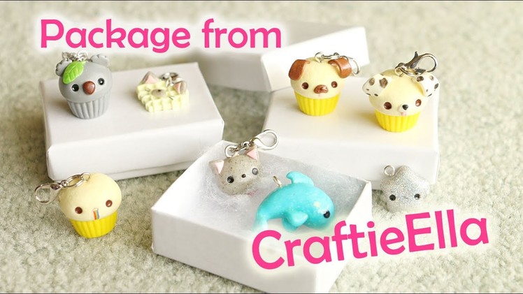 Package from CraftieElla│Polymer Clay Charms