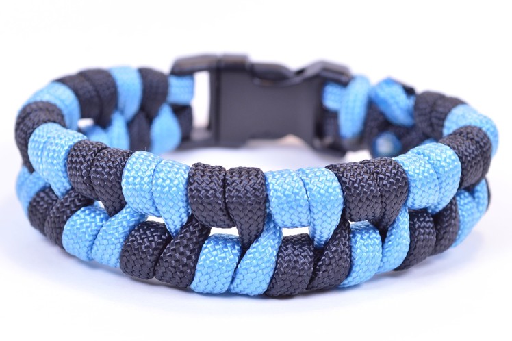 Paracord Bracelet "Barbed Wire" Design - How To Video - BoredParacord