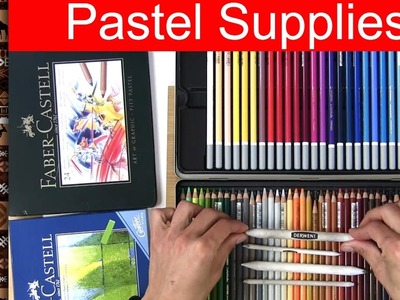 Pastel Drawing for Beginners  - pastel pencil Supplies Jason Morgan wildlife art