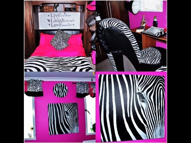 ROOM TOUR - ZEBRA AND PINK