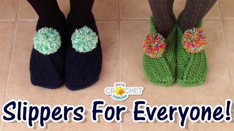 Slippers for the Whole Family!