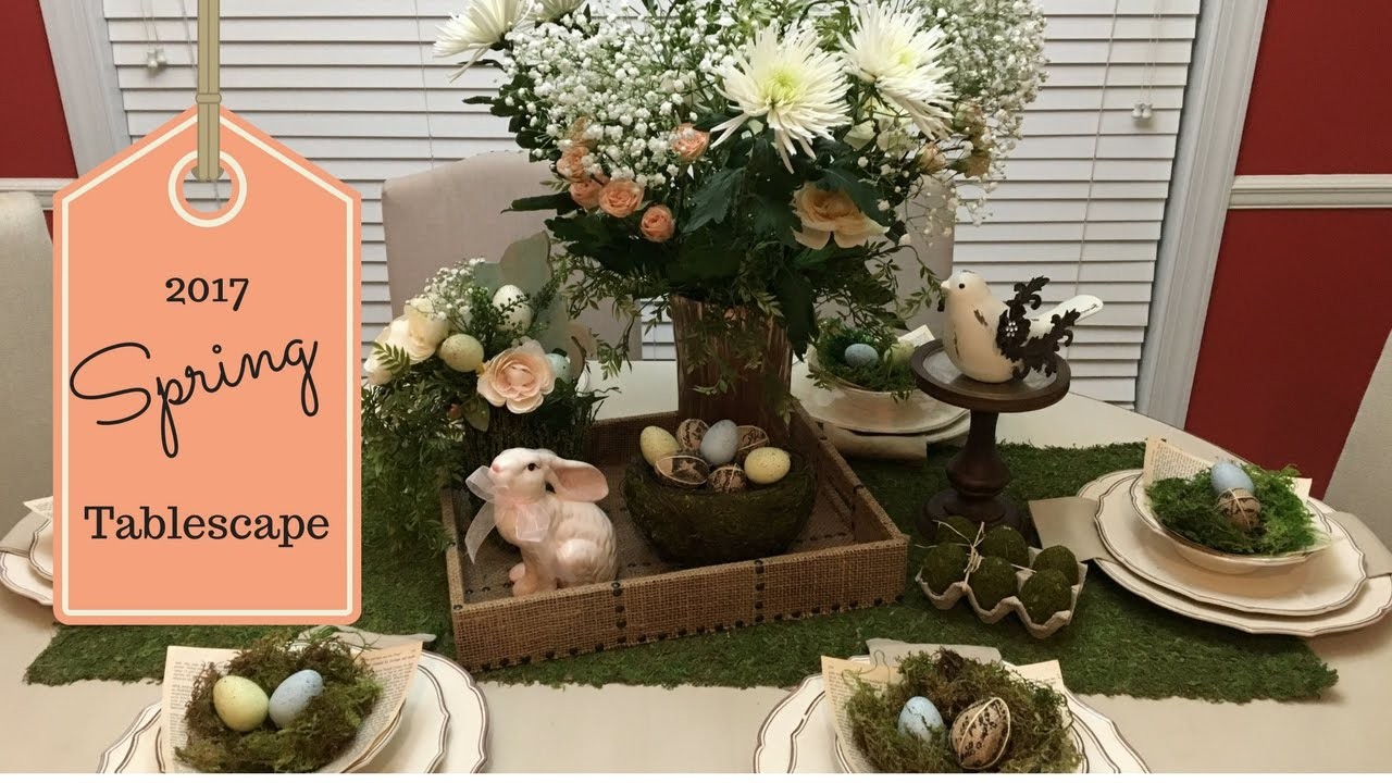 Spring Home Decor 2017 Farmhouse Chic Easter Tablescape | spring home decor 2017 farmhouse chic easter tablescape Spring Home Decor 2017 Farmhouse Chic Easter Tablescape | spring home decor 2017 farmhouse chic easter tablescape