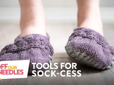 Tools For Sock-cess (Summer Socks & Slippers) | Off Our Needles Knitting Podcast S2E2