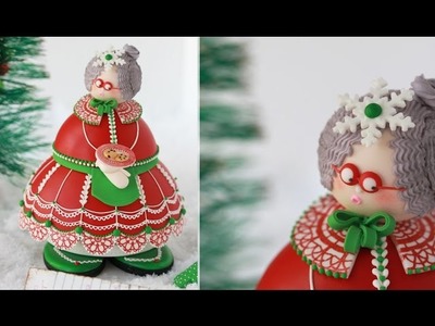 3-D Mrs. Claus Cookie