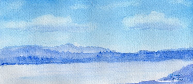 3 Steps for Painting Great Clouds in Watercolor