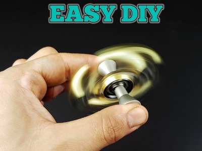 DIY Fidget Spinner ! 3 Easy Ways