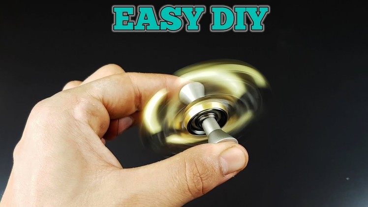 DIY Fidget Spinner ! 3 Easy Ways