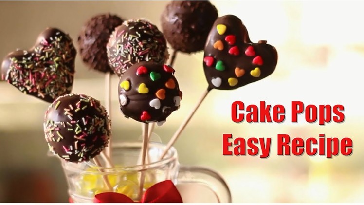 Easy Cake Pops | Super Easy Recipe | Kid's Dessert Recipe | Kanak's Kitchen