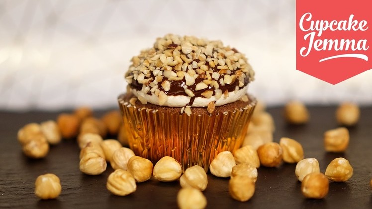 Ferrero Rocher Christmas Cupcakes | Cupcake Jemma