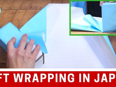 Gift Wrapping in Japan! Explained w. Multiple Camera Angles: Easy SLOW Speed Wrapping Instructions!