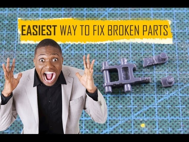 Gundam Tutorial: Easiest Way to Fix Broken Parts