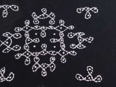 Hand embroidery designs. hand embroidery stitches for beginners. rangoli embroidery.