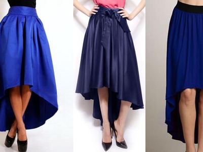 High low umbrella cut long skirt drafting, cutting and stitching step by step tutorial