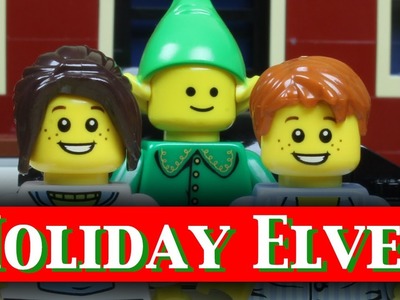 Holiday Elves - The Legend is true and in LEGO