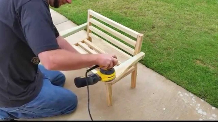 How to Build a Porch Bench for Kids