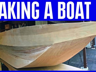 How to Build a Wooden Boat With Plywood from Home Depot.