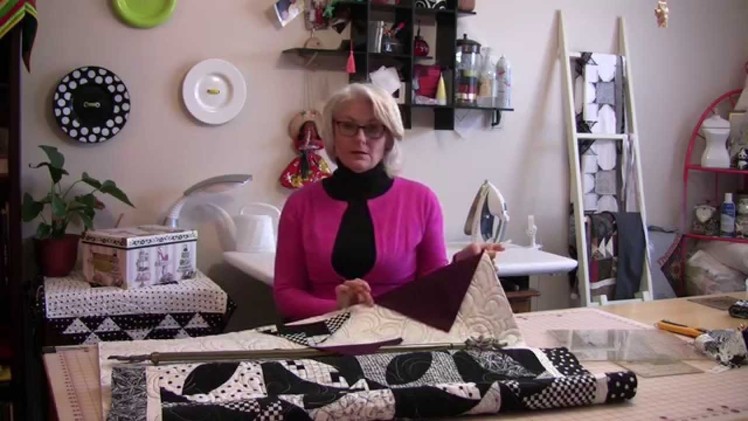 How to Hang your Quilt with 3 Hand Stitches