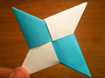 How To Make a Paper Ninja Star (Shuriken) - Origami | Remake