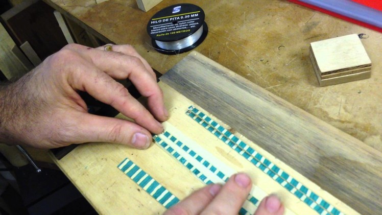 How to make herringbone for your guitar