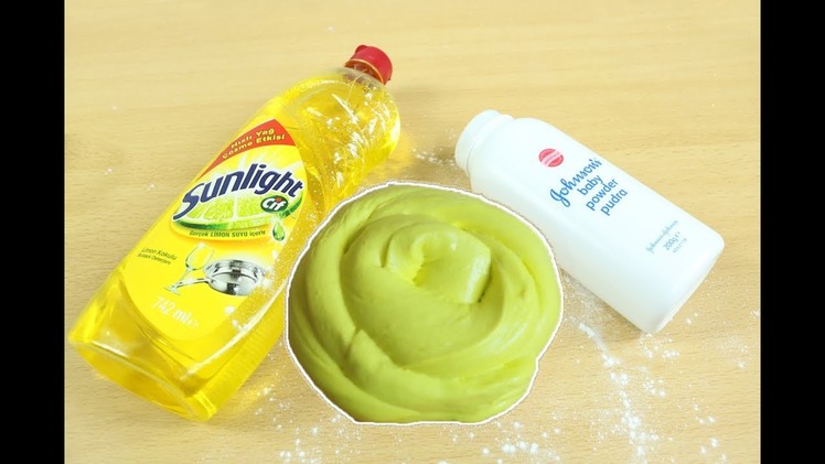 How To Make Slime with Dish Soap and Baby Powder! DIY Slime without Glue, Face Mask, Lotion!