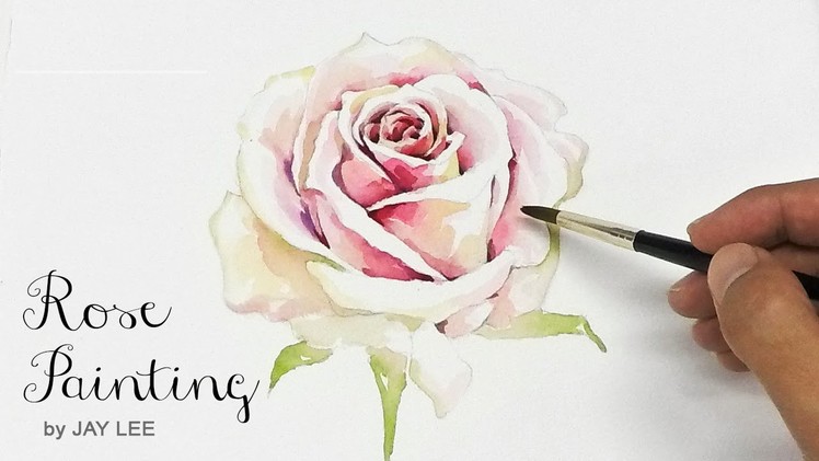 How to paint a rose - tutorial