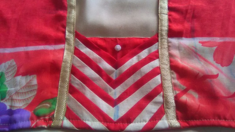 Indian latest designer blouse design(1)