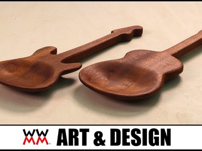 Making wooden spoons using every power sander in the known universe. | ART & DESIGN