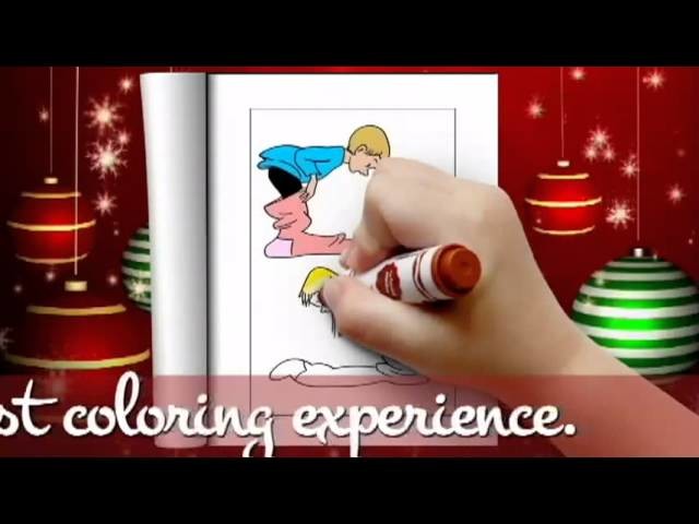 Merry Christmas Coloring Pages For Kids - Christmas Coloring Book