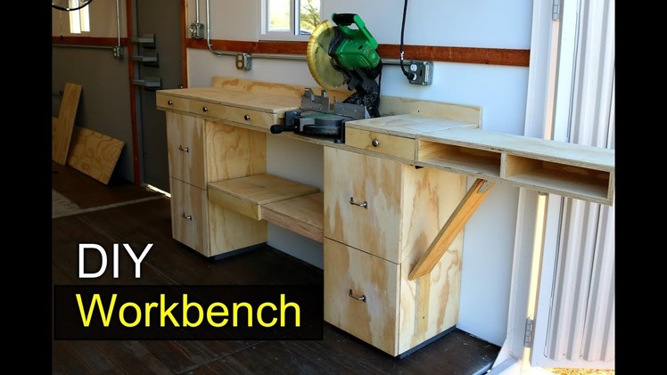Modular Workbench. Shipping container SHOP - DIY How To