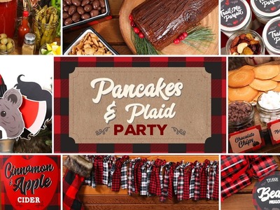 Pancakes & Plaid Party | Holiday Brunch Ideas