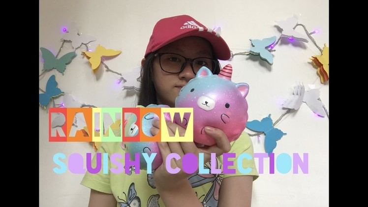 Rainbow squishy collection