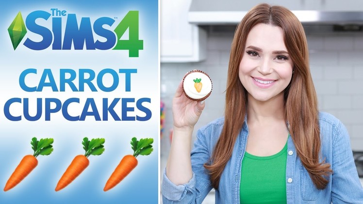 SIMS 4 CARROT CUPCAKES - NERDY NUMMIES