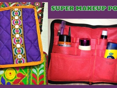 Super makeup pouch make at home Diy