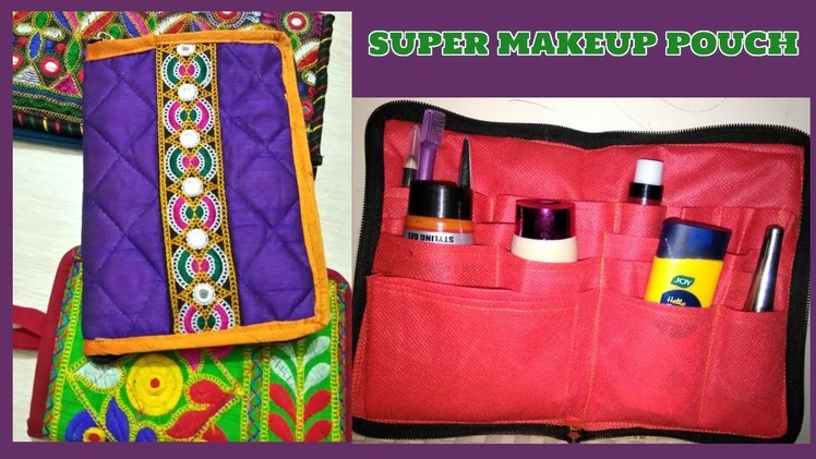 Super makeup pouch make at home Diy