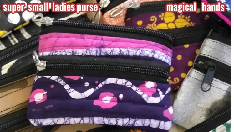 Super small ladies purse make at home Diy