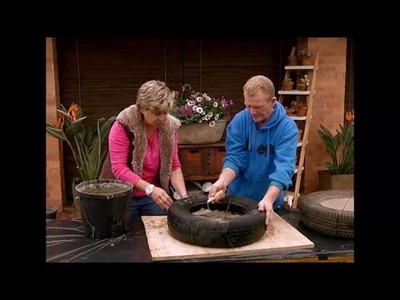 The Gardener Magazine: Making Concrete Floating Stepping Stones