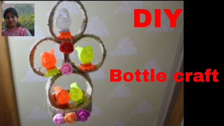 Wall Hanging By Waste Bottle | Best Out Of Waste Bottle | NIDHI JAIN