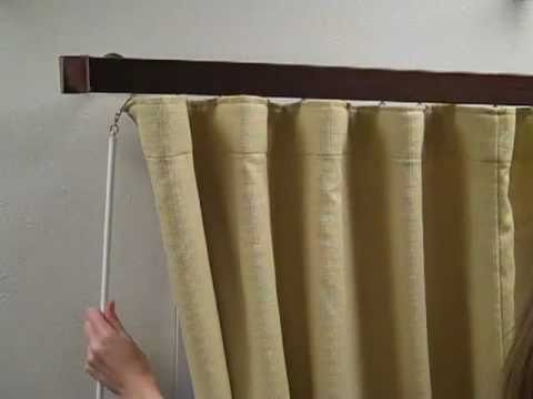Wave Fold Drapery - How to hang for the perfect look