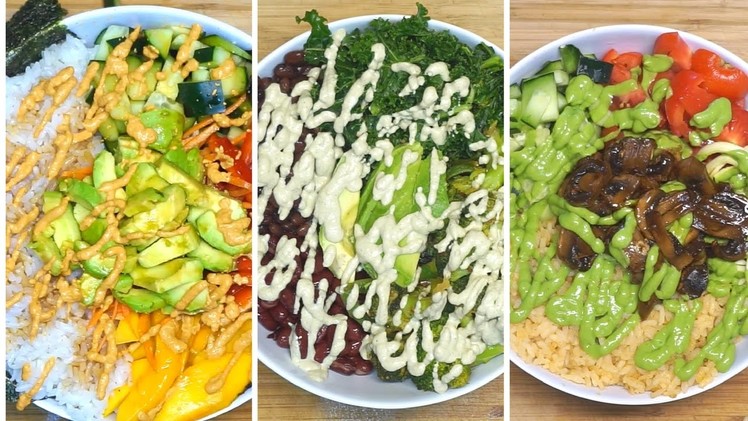3 Veggie Bowls Veganos Rápidos y faciles | Neto Vlog 26