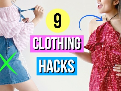 9 Travel Clothing Hacks EVERY Girl Must Know!