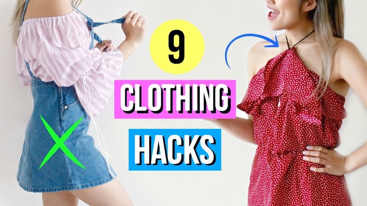 9 Travel Clothing Hacks EVERY Girl Must Know!
