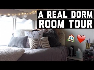 A REAL college dorm room tour || Jessie Kelly ♡
