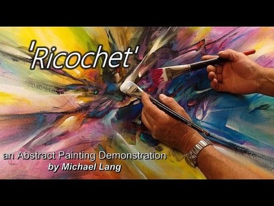 Abstract Painting Techniques How to Demo Under painting, Washes, Layering