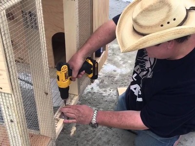 Building a rabbit hutch for less than $50.00 (follow up)