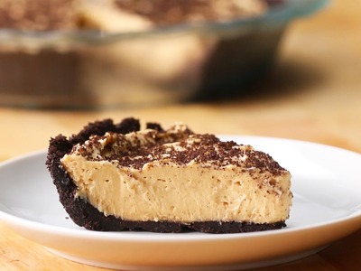 Chocolate Cookie Crust Peanut Butter Pie