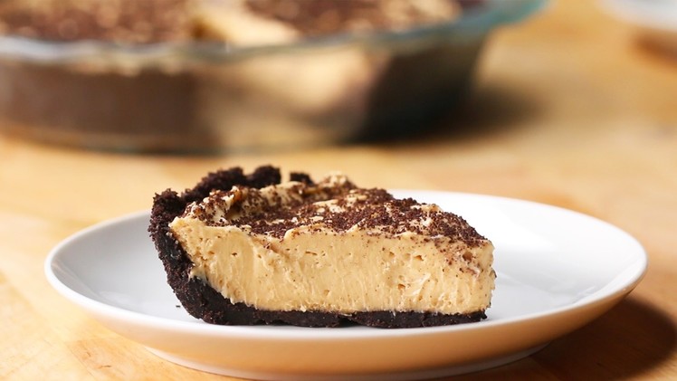 Chocolate Cookie Crust Peanut Butter Pie